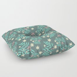 Floral Repeat Pattern 17 Floor Pillow