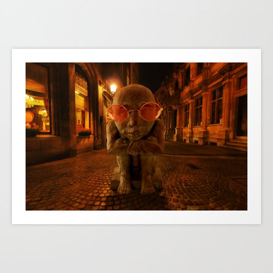 Late Art Print