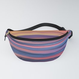 Sunset Over Calm Waters Fanny Pack