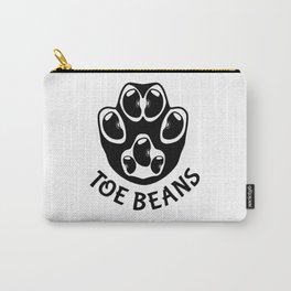 Toe Beans - Black Beans Carry-All Pouch