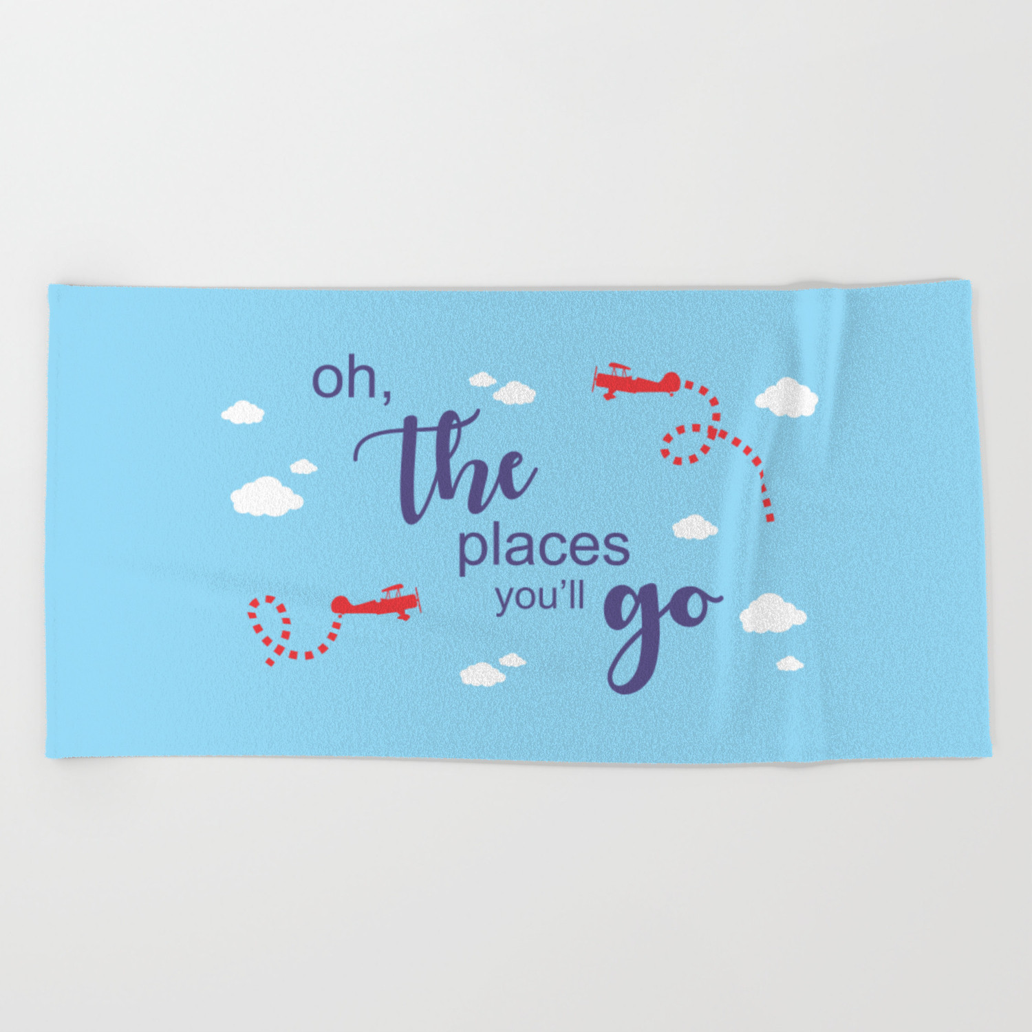 Oh The Places You Ll Go Inspirational Quote For Room Decor