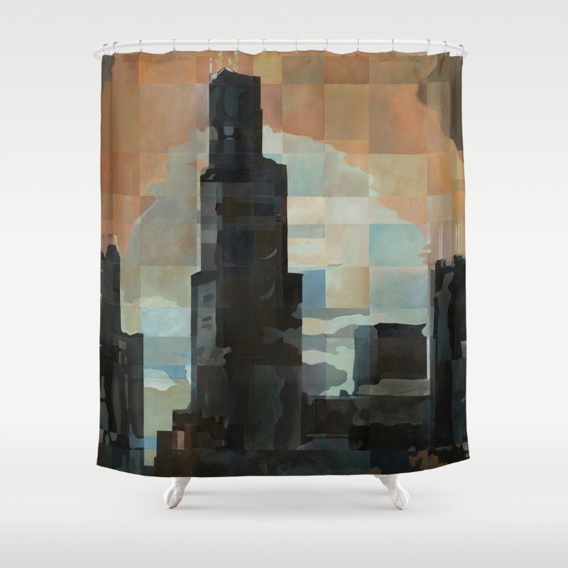Sears At Sunrise Shower Curtain By Samanthadecarlo Society6