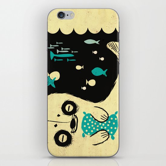 Panda Seal iPhone & iPod Skin