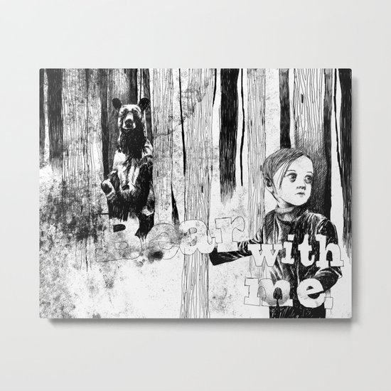 Bear With Me Metal Print