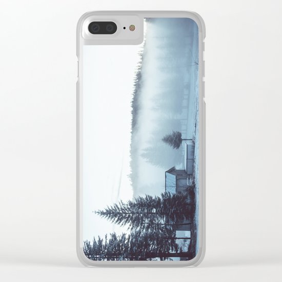 Foggy Memories Clear iPhone Case