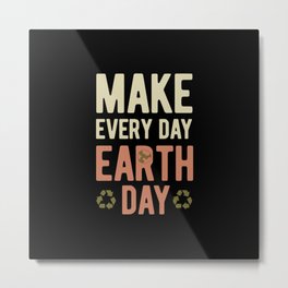 Earth Day Metal Print | Climatechange, Earthdayart, Trees, Earthdayquote, Reuse, Earthday, Conservation, Reduce, Awareness, Eco 