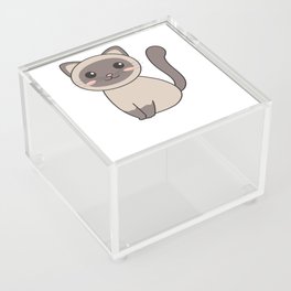 Siamese Cat Kawaii Cats Cute Animals For Kids Acrylic Box
