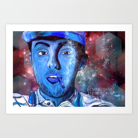 MAC MILLER Art Print