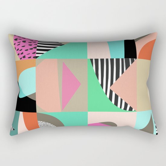 Naive VIII Rectangular Pillow