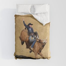 Bull Dust! - Rodeo Bull Riding Cowboy Comforter