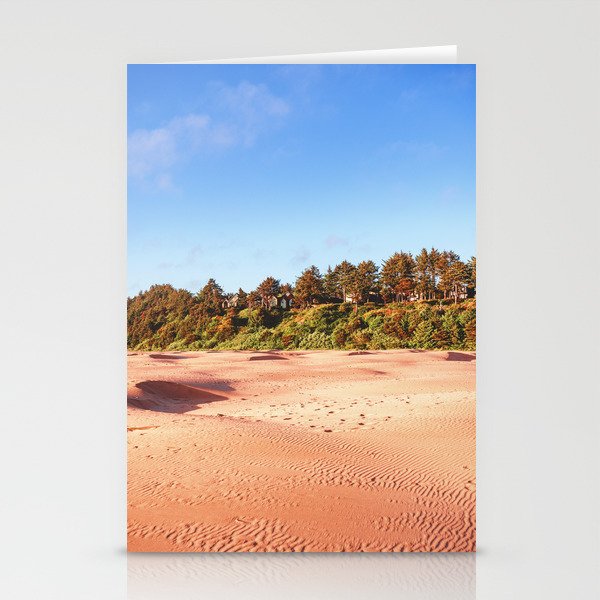 Oregon Coast Beach Sunset | Travel Photography | PNW Stationery Cards