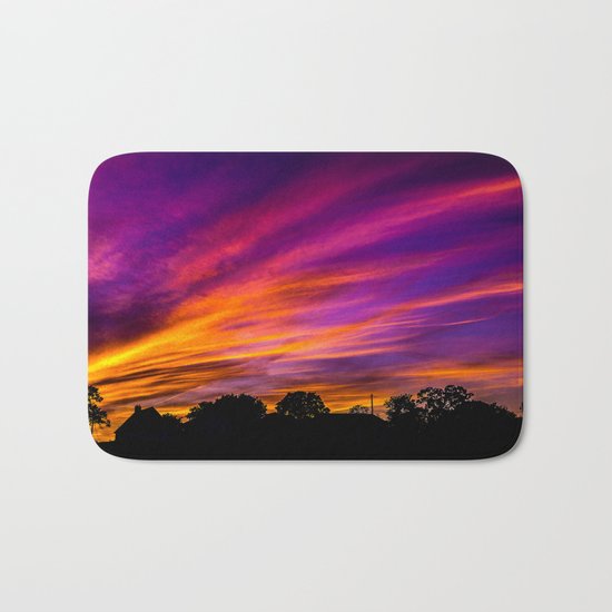 Autumn On Fire Bath Mat