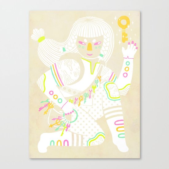 Keeper of the Keys Canvas Print
