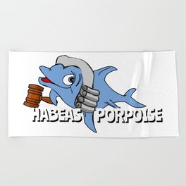 Habeas Porpoise Beach Towel