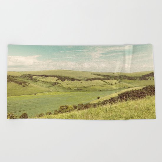 Rolling Hills Beach Towel