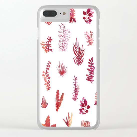 burning garden Clear iPhone Case