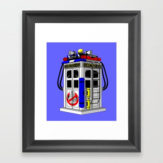 Tardis-1 Framed Art Print