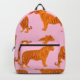 Tigers Neck Gator Pink Backpack