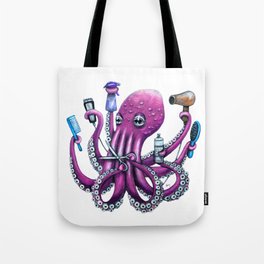 "OctoStylist" - OctoKick collection Tote Bag