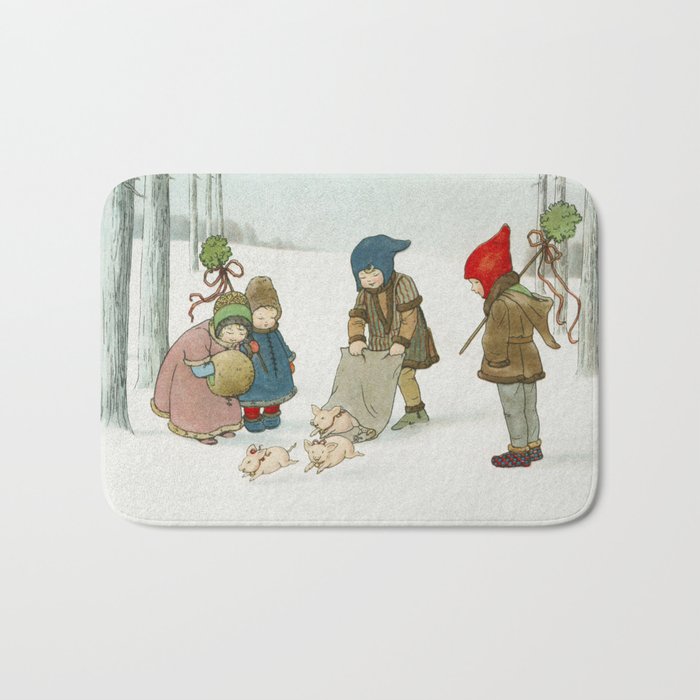 Joyeux Noël!  Bath Mat