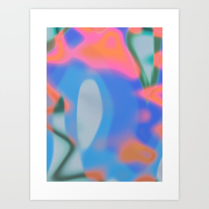 Colorful Abstract Art Art Print