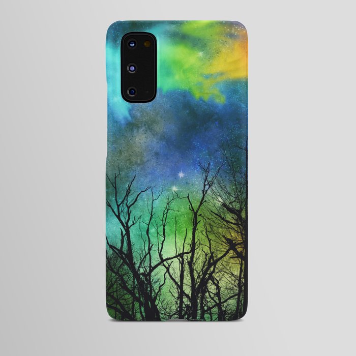 Aurora Sky Background 03 Android Case