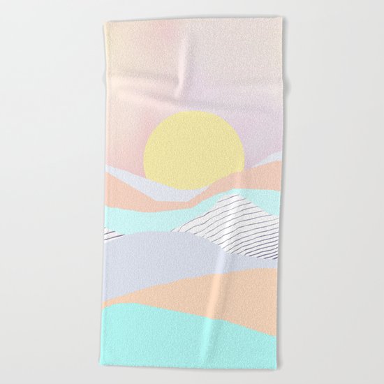 Rise Beach Towel