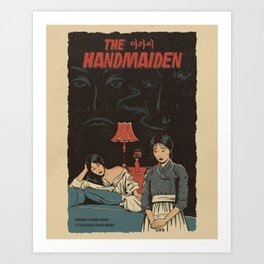 the handmaiden  Art Print