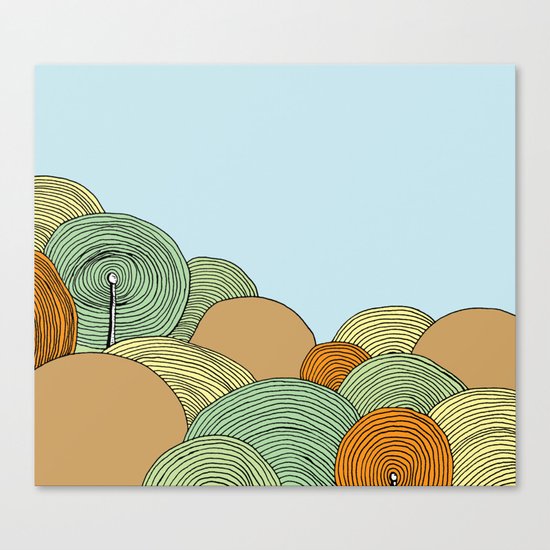 Hills Canvas Print