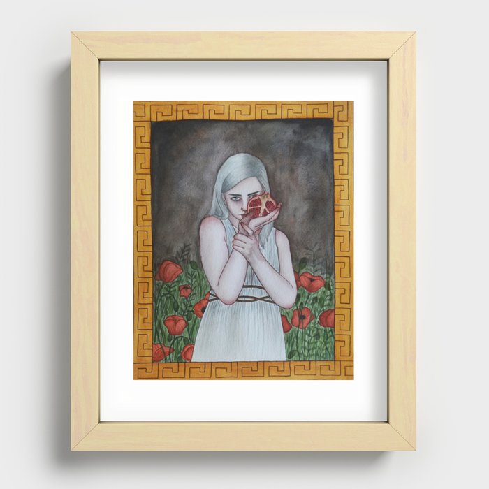 Persephone Recessed Framed Print