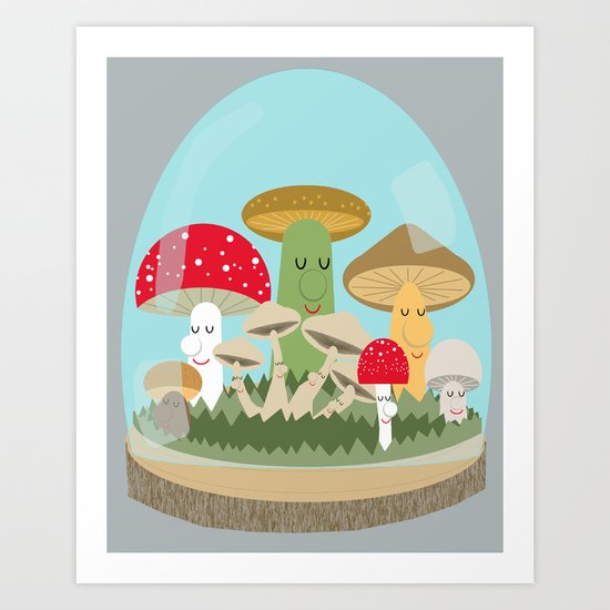 The Terrarium Art Print