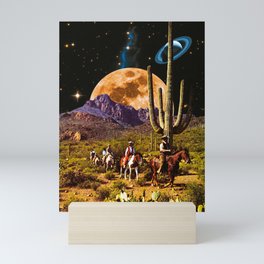 Space Cowboys Mini Art Print