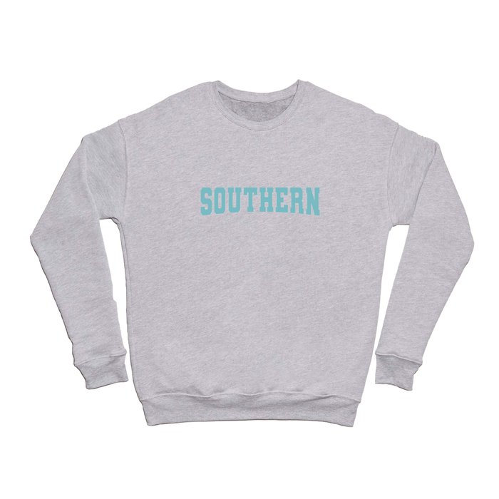 Southern Turquoise Crewneck Sweatshirt by City Pride