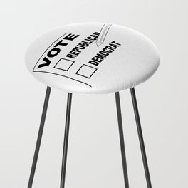 Vote Paper Counter Stool
