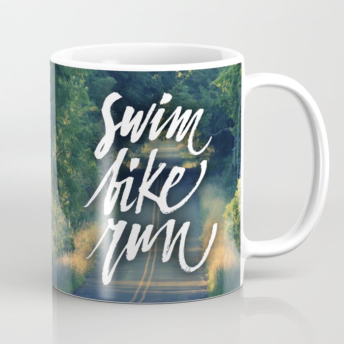 Swim, Bike, Run Coffee Mug