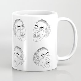 Nicolas Cage Tiles Coffee Mug