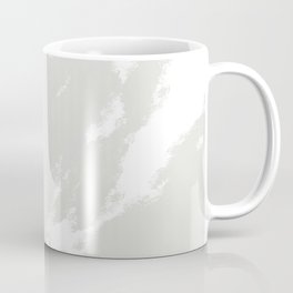 Beige Abstract Art, Minimalist Painting, Gray White Print, Coffee Mug