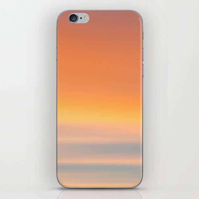 Wind Brush Sunset iPhone Skin