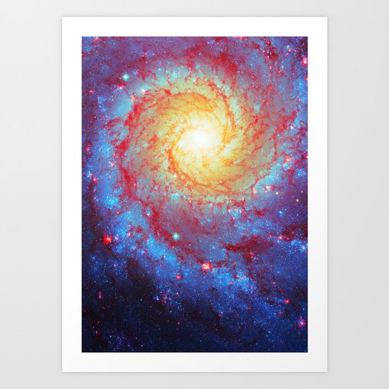 Spiral Galaxy Art Print