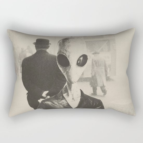 Time traveler Rectangular Pillow