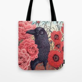 Crow Effigy Tote Bag