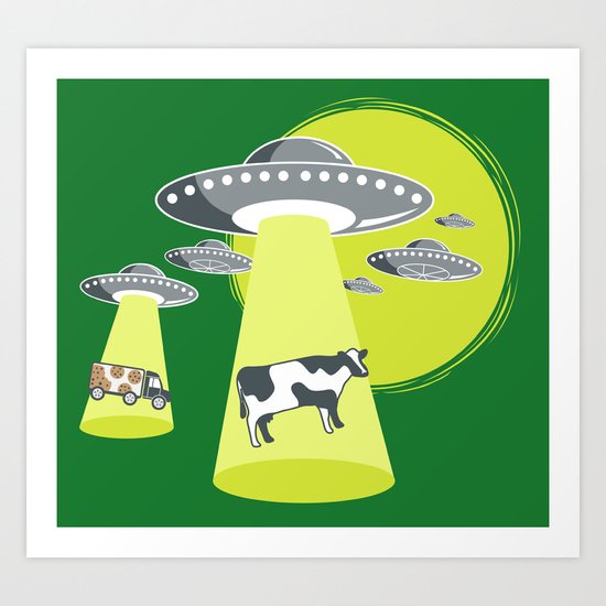 Late Night Snack Art Print