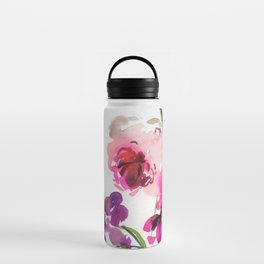fresh ranunculus bouquet Water Bottle