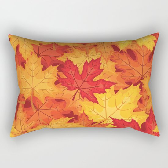 Autumn leaves #10 Rectangular Pillow