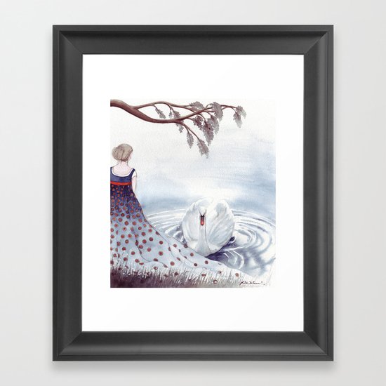 The Lagoon Framed Art Print