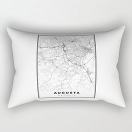Augusta Map Rectangular Pillow