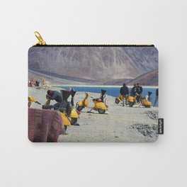 Pangong Lake Ladakh Carry-All Pouch | Ladakh, Touristplace, Film, Photo, China, Color, Yellow, Leh Ladakh, India, Pangonglake 
