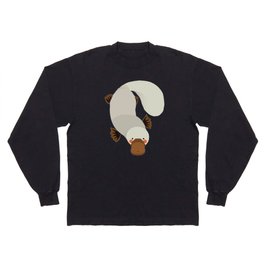 Platypus, Australian Wildlife Long Sleeve T-shirt