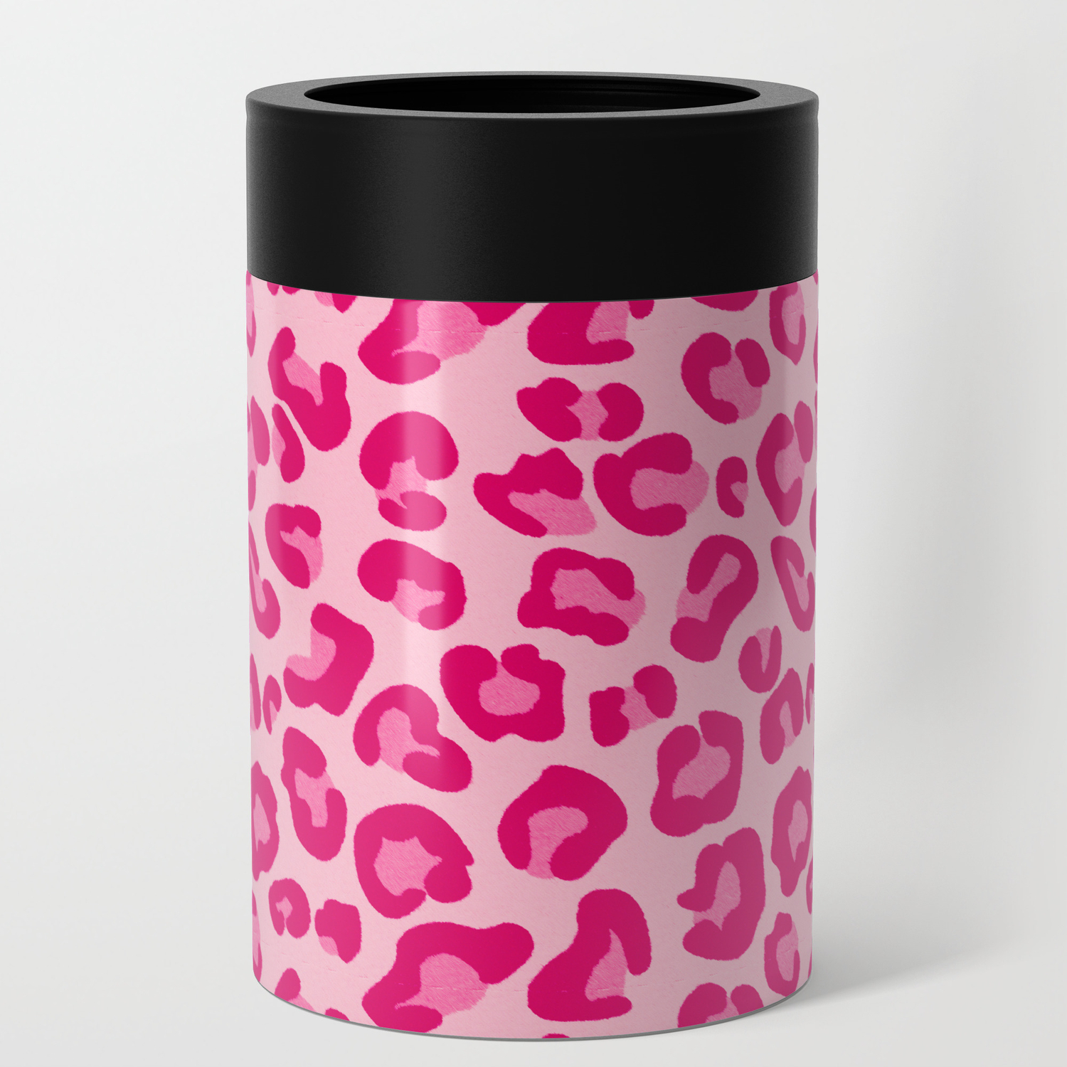 Leopard Print In Pastel Pink Hot Pink And Fuchsia Can Cooler By Mmgladn10 Society6 Vers une revolution green dans votre salle de bains : society6