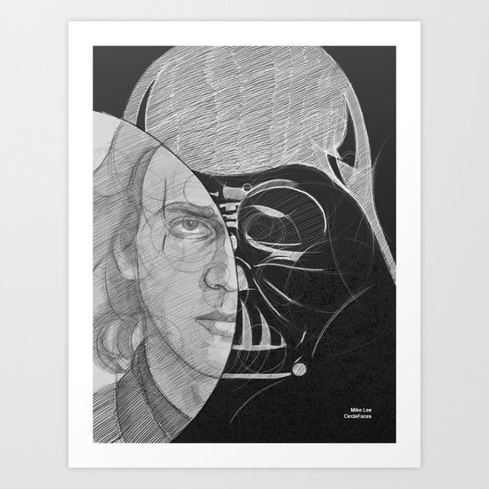 circlefaces Art Print